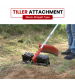 Balwaan Tiller Attachment 26mm Straight Type (Black)